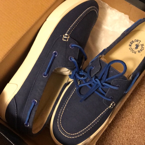 ralph lauren mens boat shoes